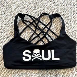 Lululemon Soul Cycle Free To Be Bra Wild